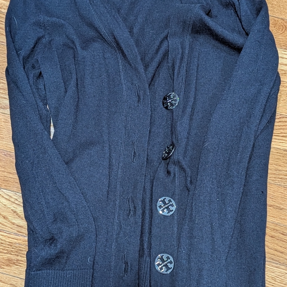 Tory Burch Navy Sweater